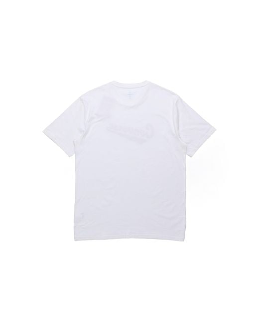 Converse White Classic Alphabet Pattern Short Sleeve for men