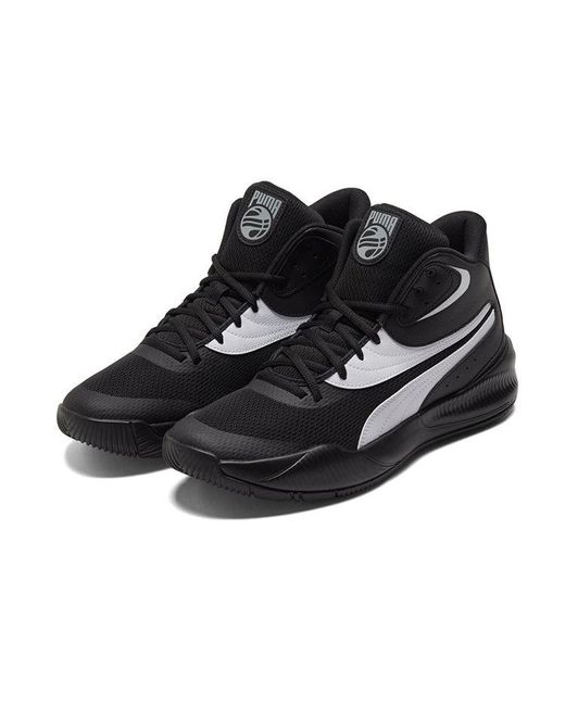 PUMA Black Triple Mid for men