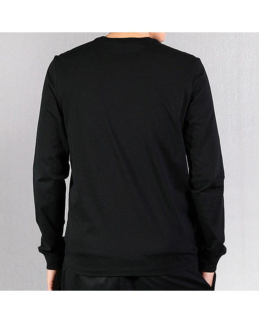 Nike Black Club Ft Round Neck Pullover French Terry for men