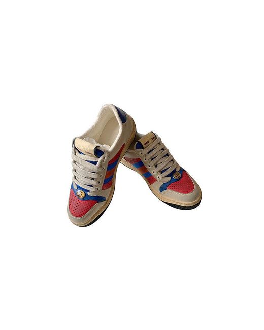 Gucci Blue (Wmns) Screener Leather 'Off'