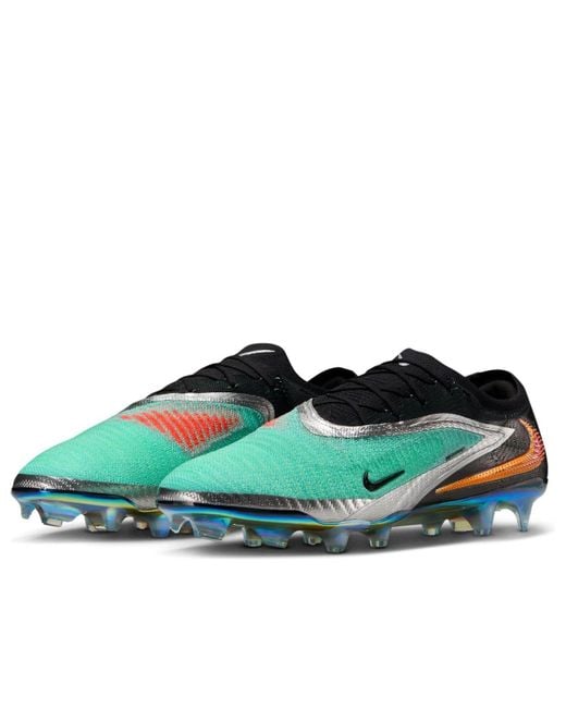 Nike Blue Phantom 6 Low Elite Fg 'Chrome' Ih3737-001 for men