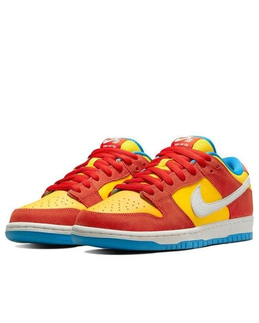 Nike Blue Sb Dunk Low Pro 'Bart Simpson' for men