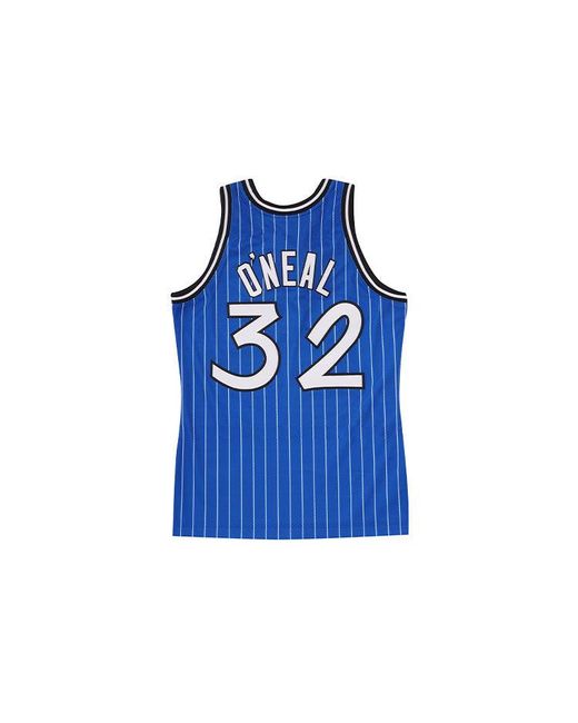 Mitchell & Ness Blue X Nba Orlando Magic Road 1994-95 Jerseys 'Shaquille O'Neal 32' for men