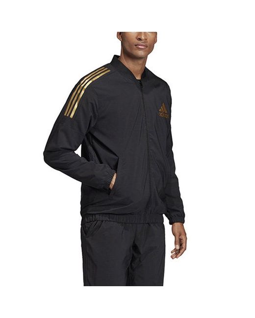 Adidas Black Casual Training Sports Jacket for men