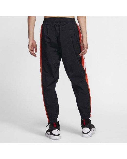 Nike Black As Nk Throwback Pant Wvn for men