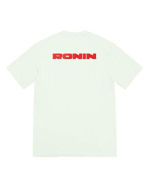 Supreme White Ronin T-Shirt for men