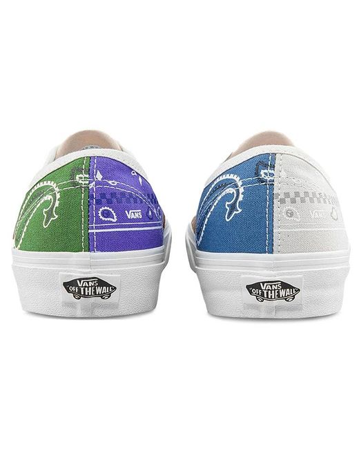 Vans Green Authentic 'Peace Paisley for men
