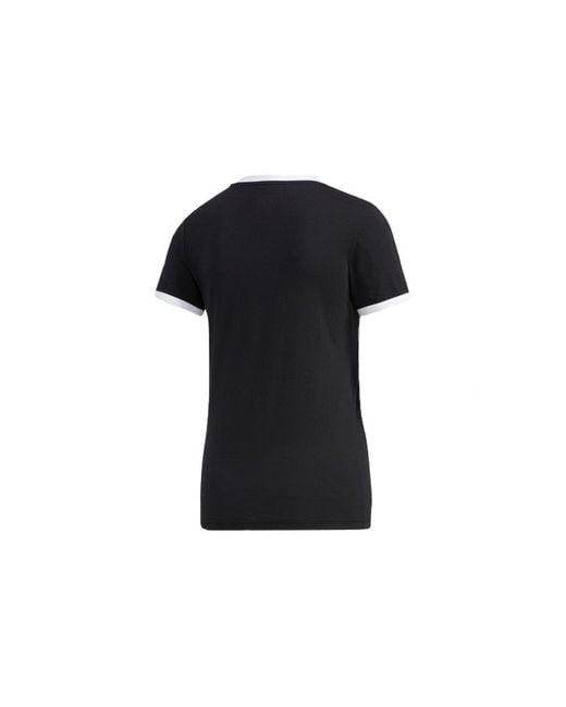 Adidas Black (Wmns) Neo Crossover Sports Short Sleeve