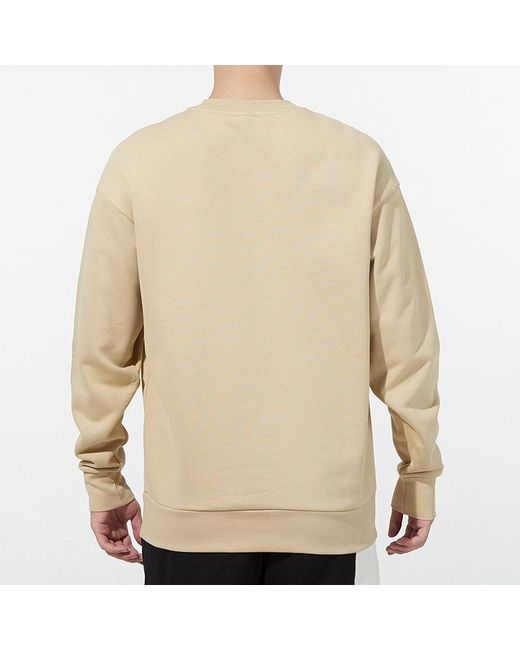 PUMA Blue Contrasting Colors Zipper Pocket Sports Round Neck Pullover for men