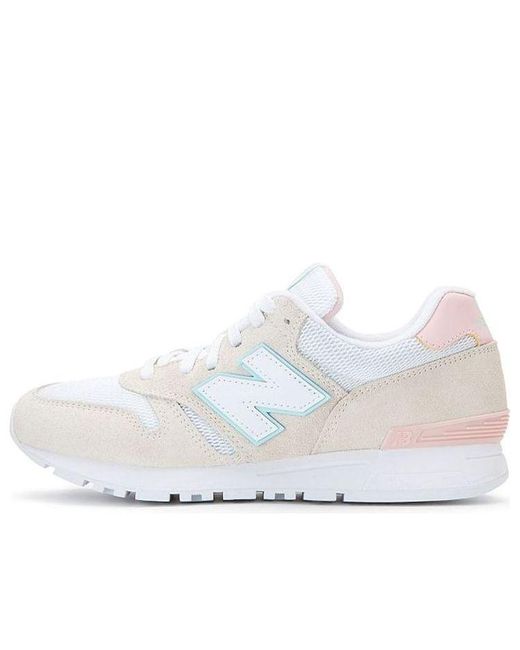 New Balance White 565 Series for men