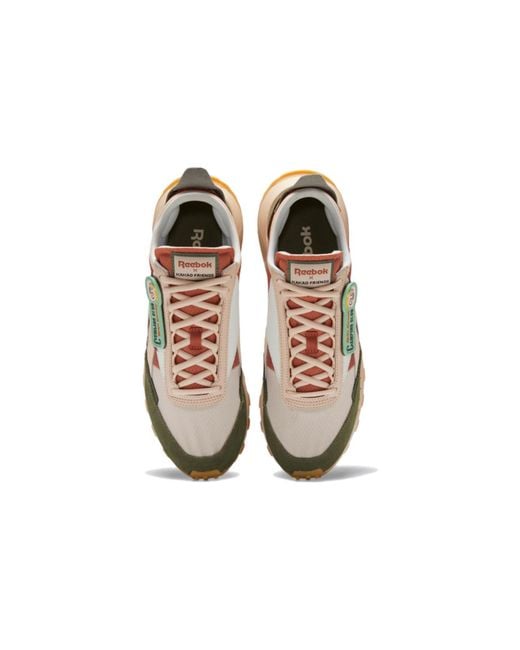 Reebok Brown Kakao X Classic Leather Legacy 'Soft Ecru Hunter'