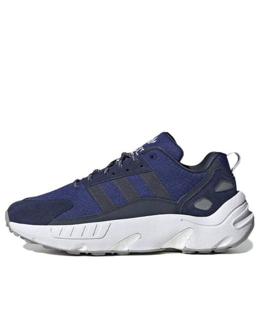 Adidas Blue Originals Zx 22 Boost Cozy Wear-Resistant for men