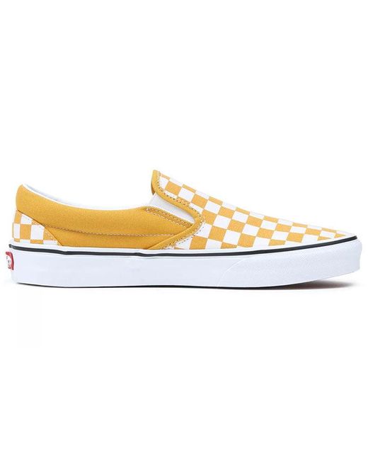 Vans Checkerboard Classic Slip-on Low-top Sneakers White for men