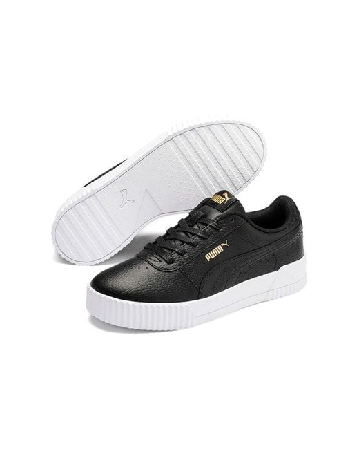 PUMA Black (Wmns) Carina Lux/ Low Sneakers
