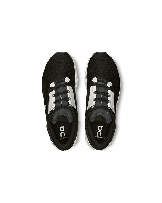 On Shoes Black On Cloudstratus 3 Frost' for men