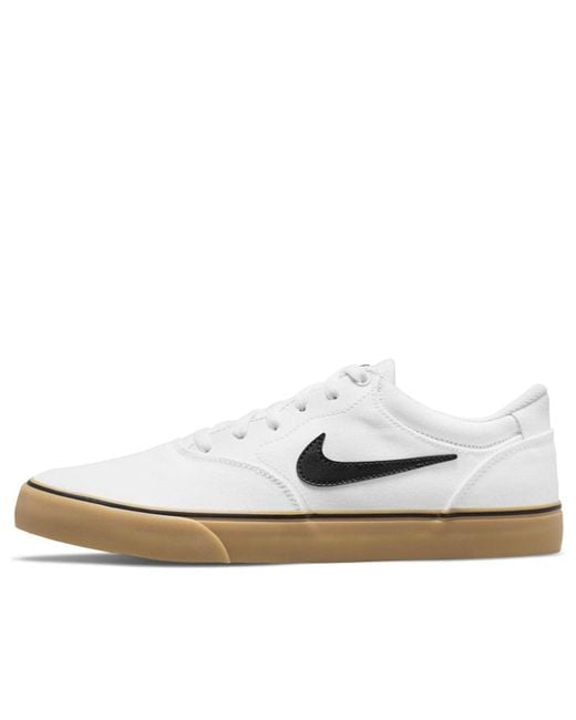 Nike White Sb Chron 2 Canvas for men