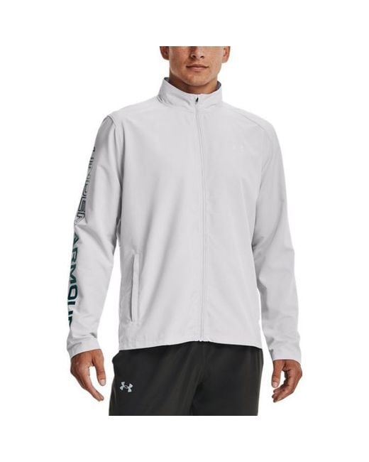 Under Armour Gray Storm Run Jacket for men