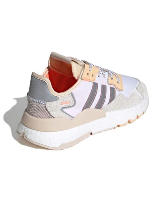 Adidas White (Wmns) Nite Jogger Glow'