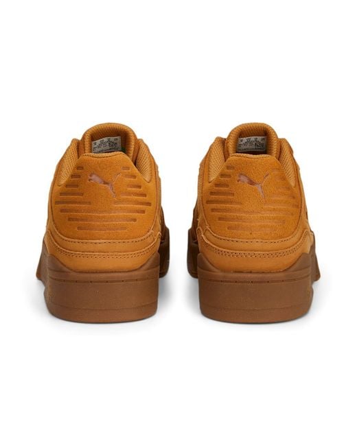 PUMA Brown Slipstream Suede Sneakers for men