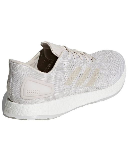 Adidas White Pureboost Dpr 'Chalk Pearl' for men