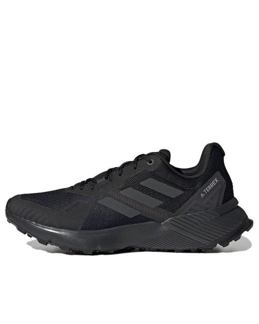 Adidas Black Terrex Soulstride Carbon' for men