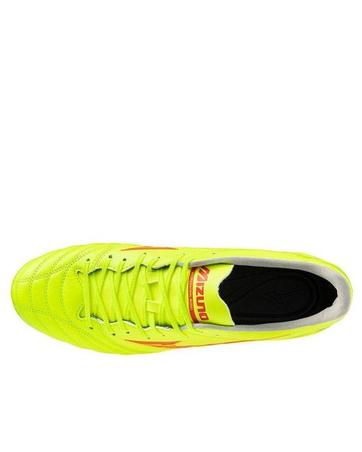 Mizuno Yellow Morelia Neo Iv Pro Md 'Neon' for men