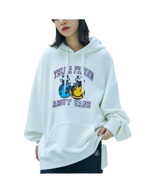 Vans White (Wmns) Panda Os Hoodie