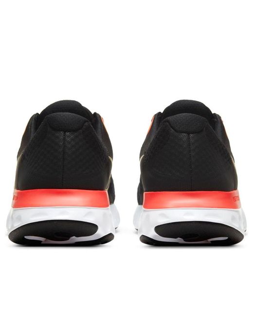 Nike Black Renew Run 2 Bright Crimson' for men