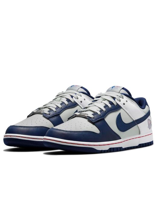 Nike Blue X Nba Dunk Low Emb '75Th Anniversary for men