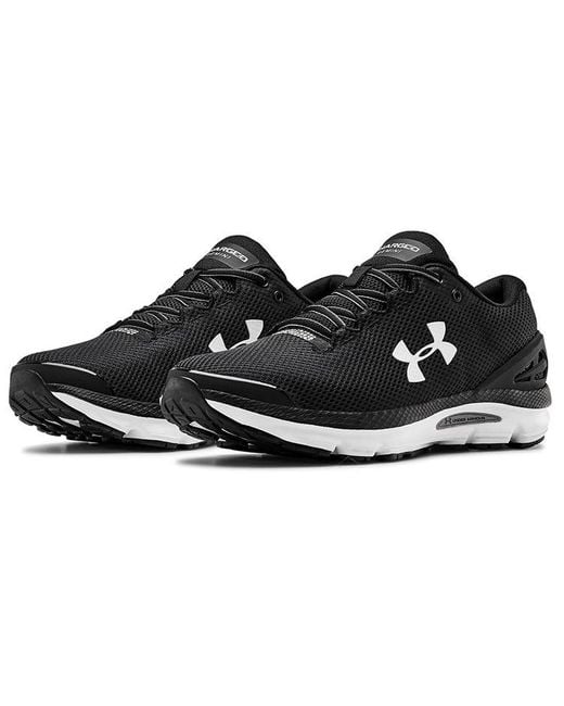 Under Armour Black Charged Gemini Graphite' for men