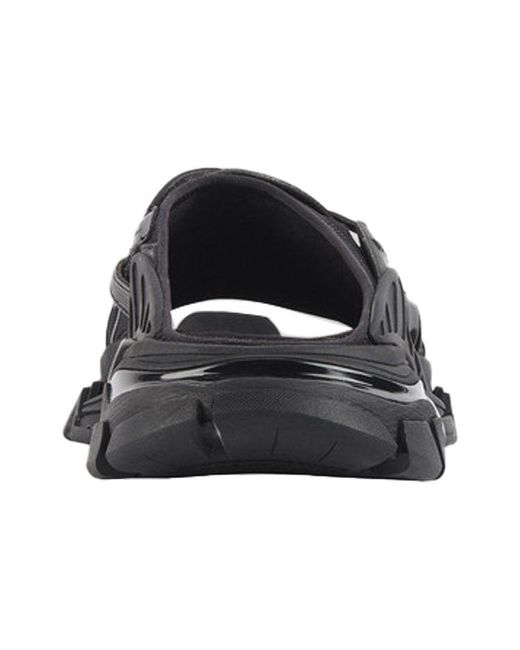 Balenciaga (Wmns) Track Slide Sandal in Black | Lyst UK