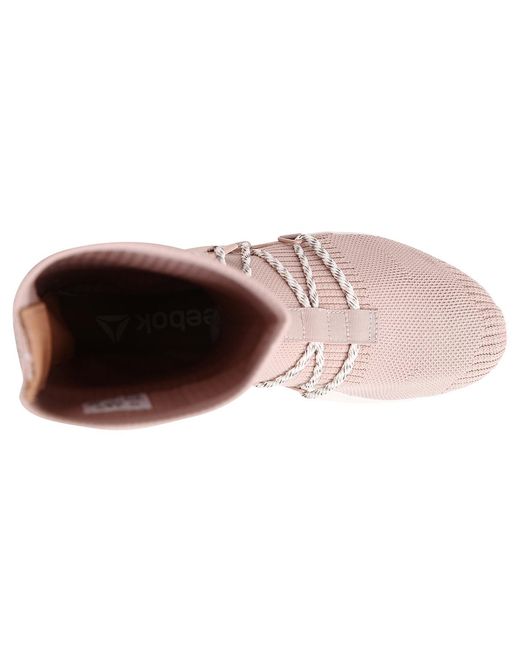 Reebok Pink Sock Caged