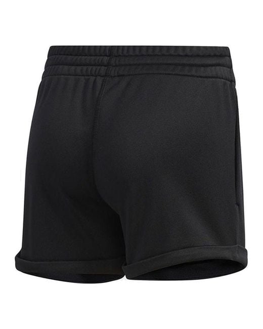 Adidas Black (Wmns) Colorblock Shorts Asia Sizing