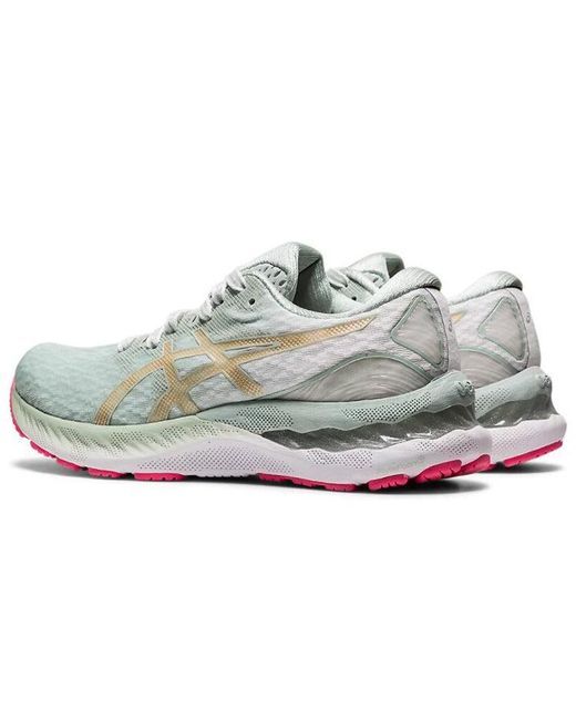 Asics White (Wmns) Gel-Nimbus 23 'Lichen Rock Champagne'