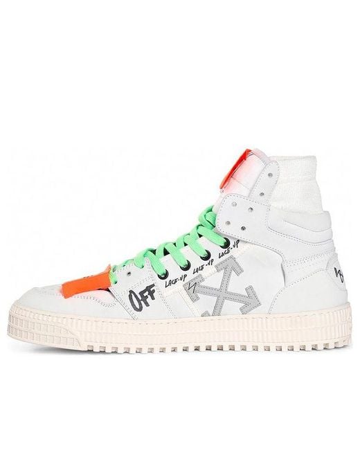 Off-White c/o Virgil Abloh White Off-Court 3.0 High 'Graffiti' for men