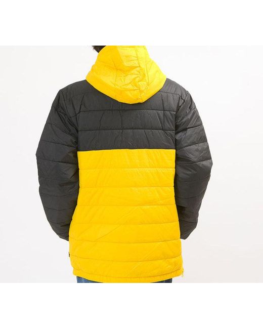 Vans Yellow Carlon Anorak Puffer Jacket for men