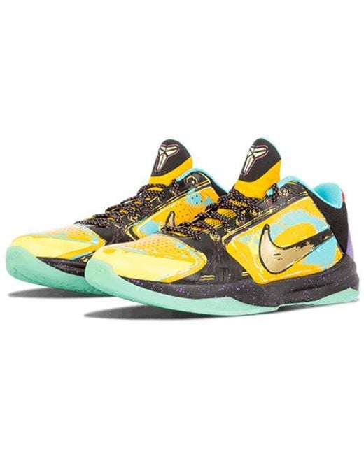 Nike Yellow Zoom Kobe 5 'Prelude' for men