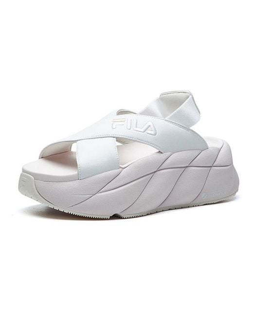 Fila White (Wmns) Sports Sandals For