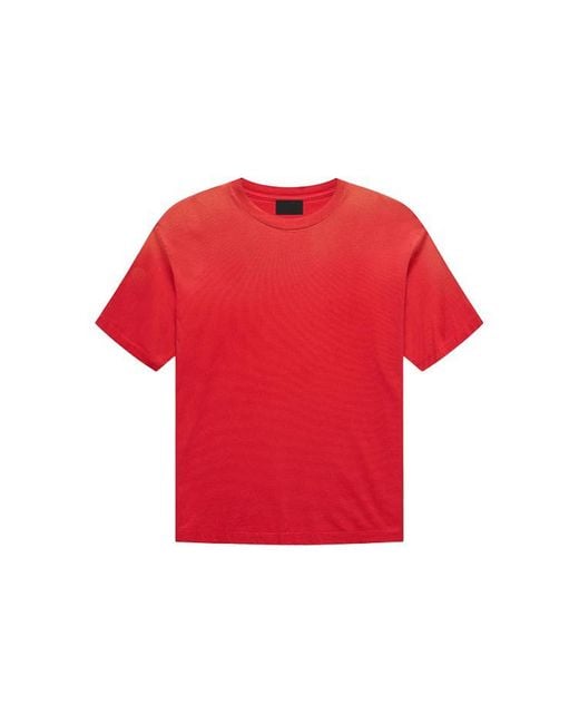 Fear Of God Red 7 Tee 'Vintage' for men