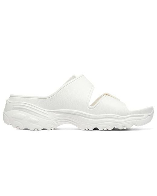 Skechers White (Wmns) D'Lites 2.0