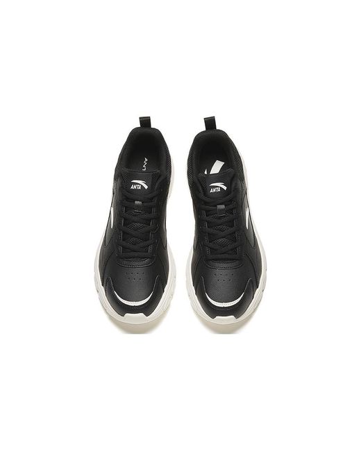 Anta Black Running Shoes for men