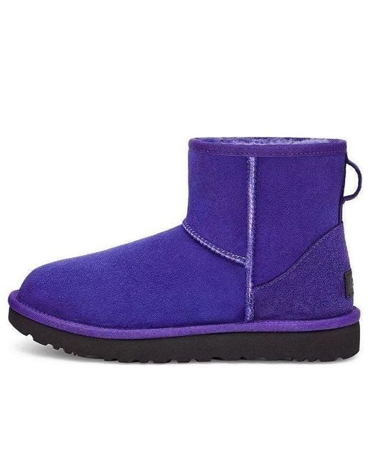 Ugg Purple Classic Mini Ii Boot