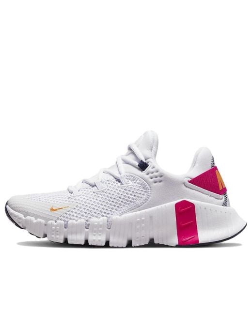 Nike Free Metcon 4 in White | Lyst