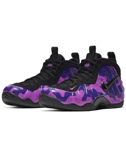Nike Purple Air Foamposite Pro Camo' for men
