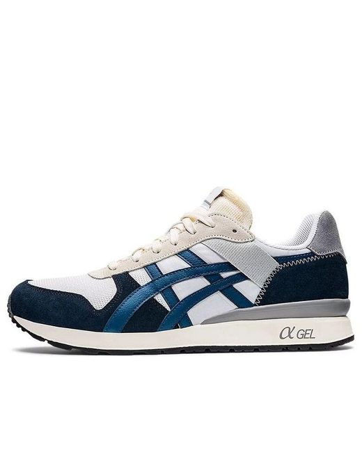 Asics Gt-ii Athleisure Casual Sports Shoes White Blue for Men | Lyst