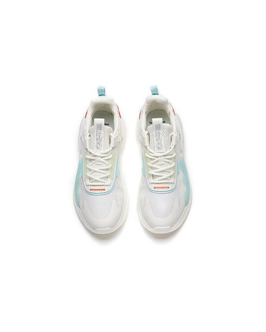 Anta White (Wmns) Life Series Sneakers 'Reject Mediocrity'