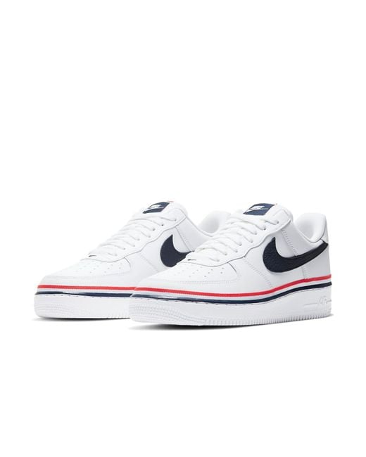 Nike White Air Force 1 Low 'Usa' for men