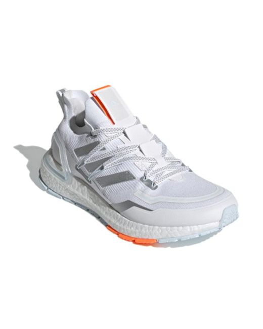 Adidas White Ultraboost 20 Explorer Metallic' for men