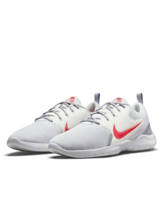 Nike White Flex Experience Run 10 'Platinum Tint Chile' for men