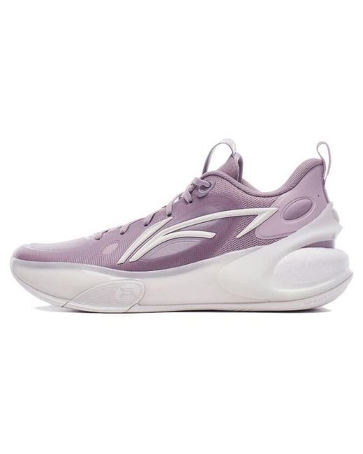 Li-ning Purple Yushuai 17 Low for men